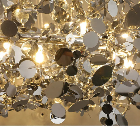 Chandelier - Modern LED Chrome Lamp for Dining Kitchen Bar SW-36210457 - SWEET-LIGHTS