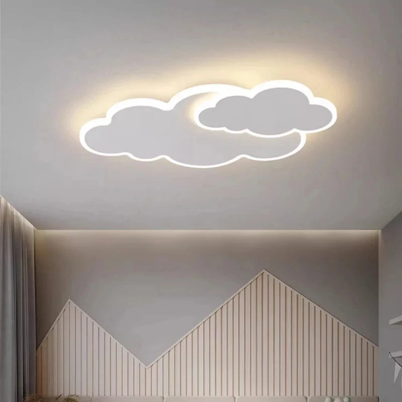 Children Lighting - Creative Cloud Children's Room LED Ceiling Light Modern Bedroom Study Lamp Nordic Designer Fixture SW-36210458 - SWEET-LIGHTS