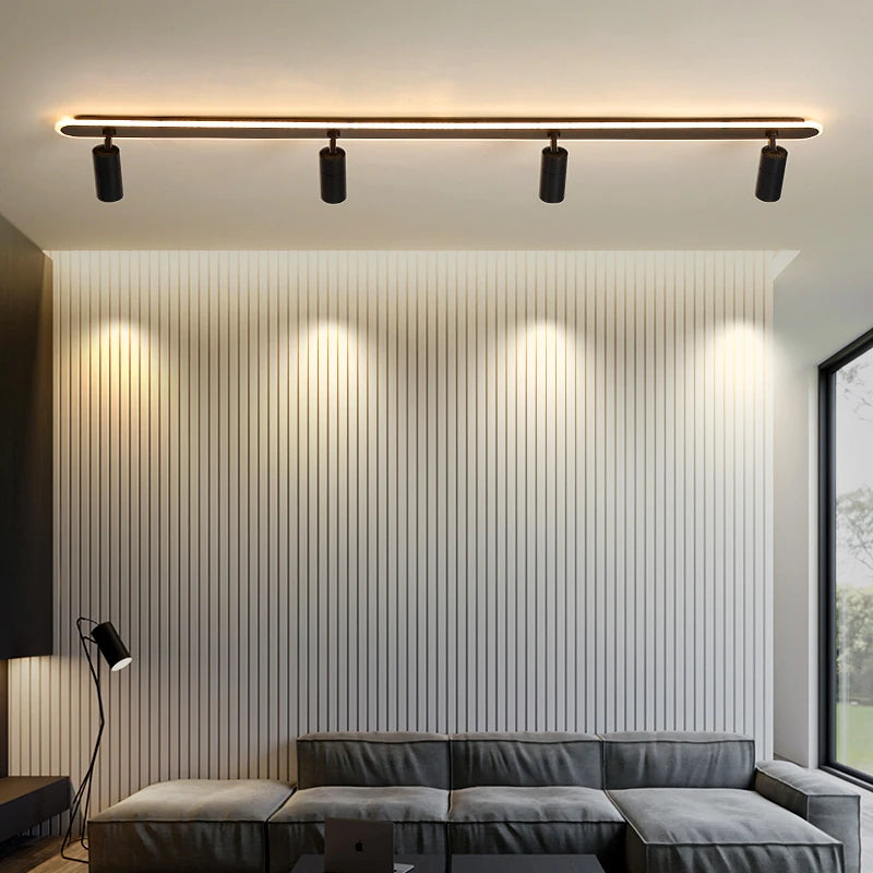 Spotlight - Nordic Bedroom Spotlight Ceiling Lights Smart LED Lamps For Living Room Indoor Lighting White Black Home Decor SW-36210001 - SWEET-LIGHTS