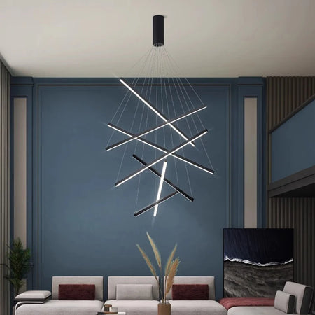 Pendant Light - Modern Stair Chandelier Nordic Luxury LED Ceiling Lamp for Living Room Indoor Light SW-36210567 - SWEET-LIGHTS