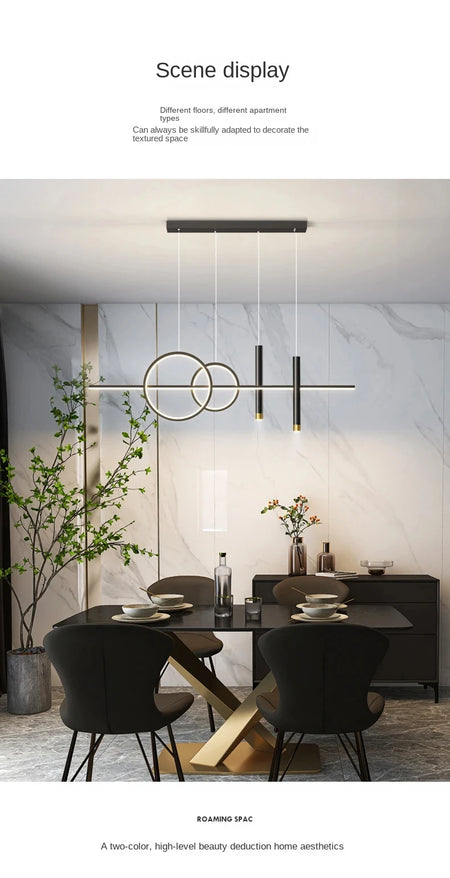 Pendant Light - Modern Dining Room LED Chandelier Lamp SW-36210345 - SWEET-LIGHTS