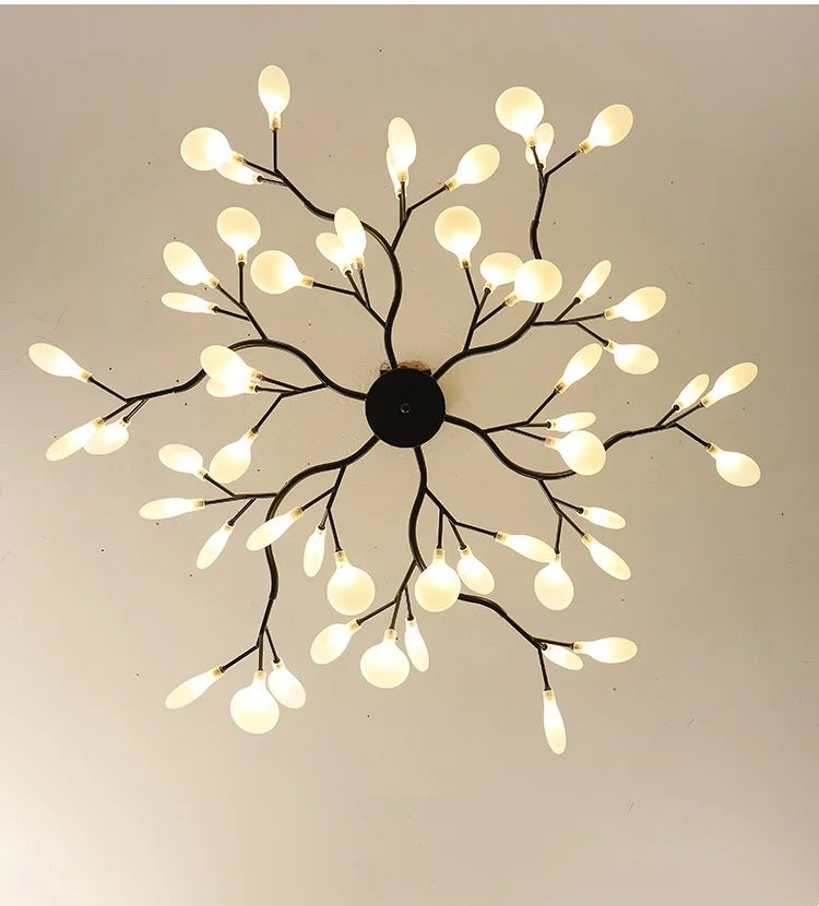 Pendant Light - Nordic G4 Led Chandelier Modern Branch Gold Black SW-36210678 - SWEET-LIGHTS