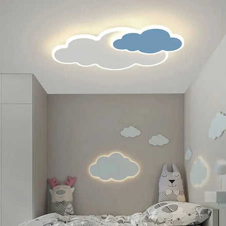 Children Lighting - Creative Cloud Children's Room LED Ceiling Light Modern Bedroom Study Lamp Nordic Designer Fixture SW-36210458 - SWEET-LIGHTS