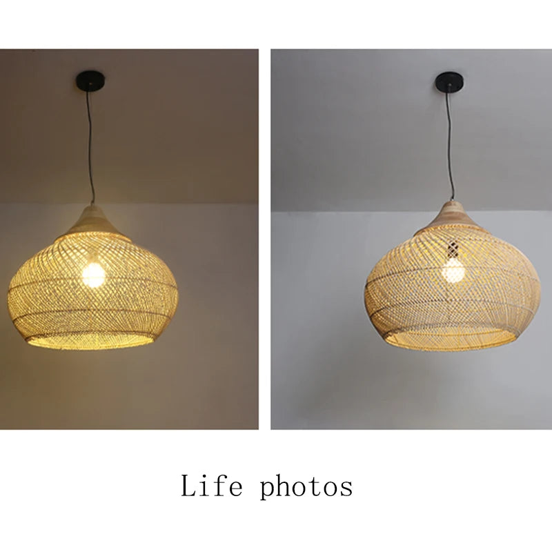 Pendant Light - Southeast Asian Rattan High Quality Ceiling Light Fixture SW-36210345 - SWEET-LIGHTS
