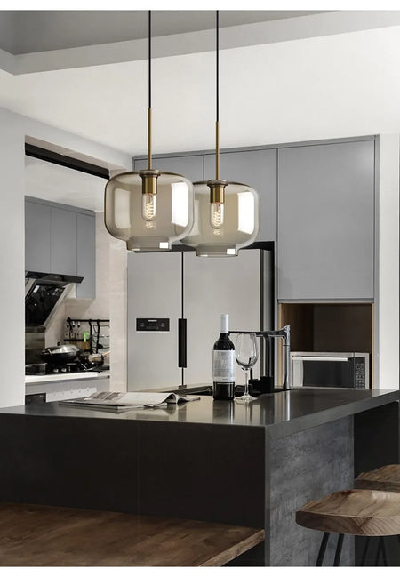Pendant Light - Nordic LED Glass Chandelier Multi Head for Dining Room Living Room Bedroom Cafe SW-36210578 - SWEET-LIGHTS
