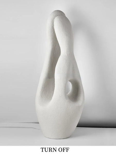 Floor Lamp - Modern Minimalist Nordic Wabi-Sabi Design White Irregular Shape SW-36210345 - SWEET-LIGHTS