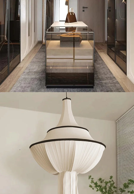 Pendant Light - Japanese Retro Wabi Sabi Cloth Chandelier Home Pendant Lights Room Decor SW-36210578 - SWEET-LIGHTS