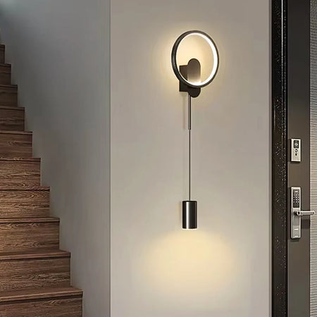 Wall Light - LED Wall Lamp Hallway Aisle Bedroom Sconce Modern Black Gold Fixture SW-36210348 - SWEET-LIGHTS