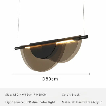 Pendant Light - Nordic Salon Colored Acrylic Chandelier LED Lamp for Dining Living Room Bedroom Lustre Lightings SW-36210923 - SWEET-LIGHTS