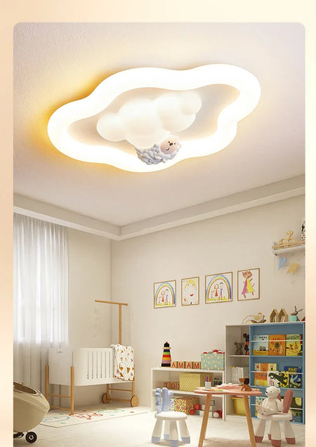 Children Lighting - Modern Cream Cloud LED Ceiling Lamp for Boys and Girls SW-36210345 - SWEET-LIGHTS