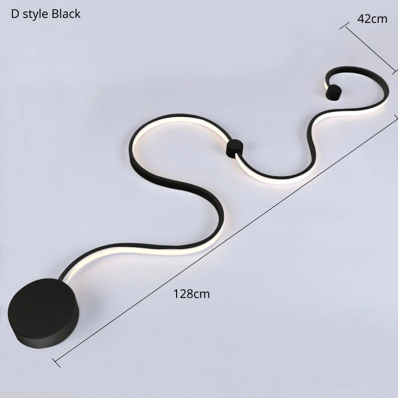 Wall Light - Modern LED Wall Lamps for Bedroom Living Room White/Black Fixtures SW-36210345 - SWEET-LIGHTS