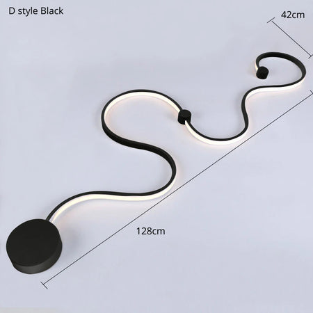 Wall Light - Modern LED Wall Lamps for Bedroom Living Room White/Black Fixtures SW-36210345 - SWEET-LIGHTS