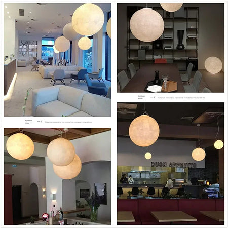 Pendant Light - Modest Ceiling Hanging 3D Moon Lamp SW-36210678 - SWEET-LIGHTS
