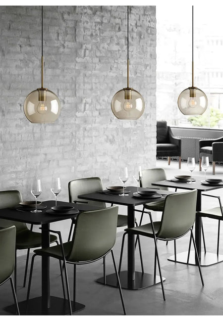 Pendant Light - Nordic LED Glass Chandelier Multi Head for Dining Room Living Room Bedroom Cafe SW-36210578 - SWEET-LIGHTS