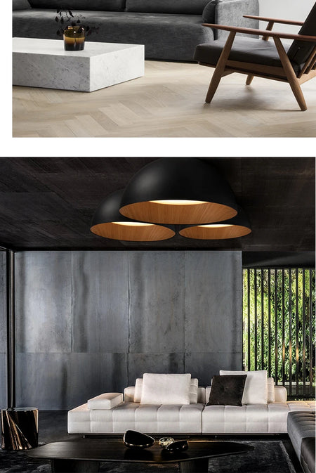 Ceiling Light - Designer Japanese Simple Wood Grain Ceiling Lamp SW-36210567 - SWEET-LIGHTS