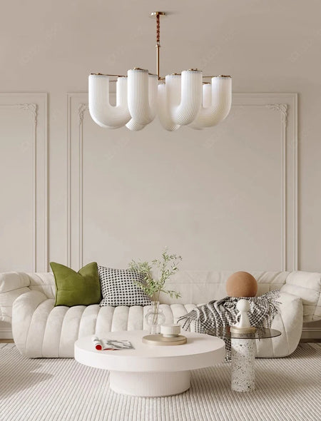 Pendant Light - Vintage Glass Luxury U Shaped Light for Dining Room and Kitchen SW-36210458 - SWEET-LIGHTS