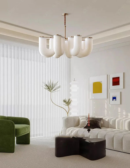 Pendant Light - Vintage Glass Luxury U Shaped Light for Dining Room and Kitchen SW-36210458 - SWEET-LIGHTS