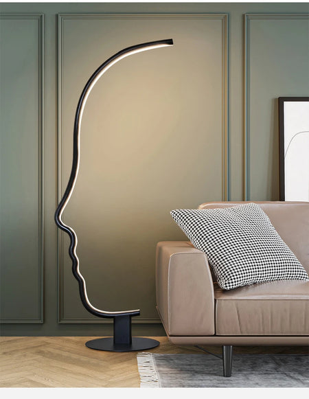 Floor Lamp - New Modern Human Face LED Decor Light SW-36210345 - SWEET-LIGHTS