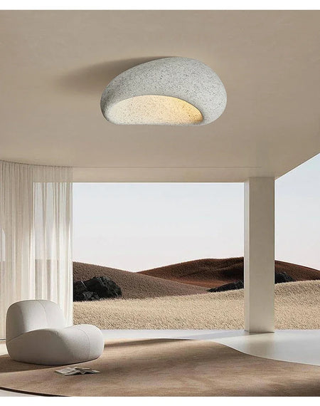 Ceiling Light - Modern Japanese Wabi Sabi Grey 45cm Lamp Coral Red SW-36210123 - SWEET-LIGHTS