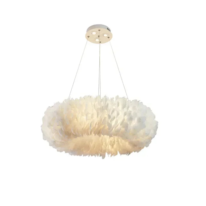 Pendant Light - Nordic Goose Feather LED Chandelier Home Decor SW-36210345 - SWEET-LIGHTS