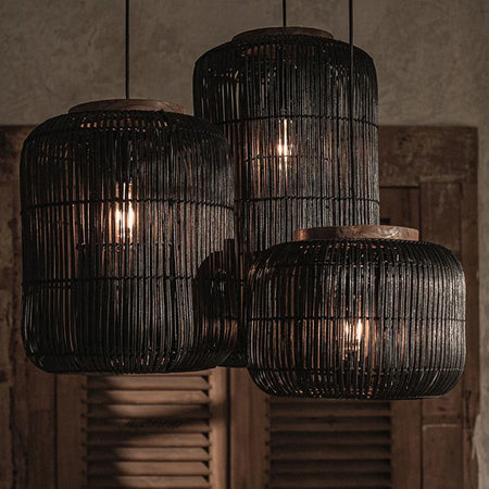 Pendant Light - New Wabi-sabi Style Rattan Hang Lamp SW-36210347 - SWEET-LIGHTS