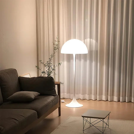 Floor Lamp - Danish Designer Cream White LED Mushroom Style SW-36210345 - SWEET-LIGHTS