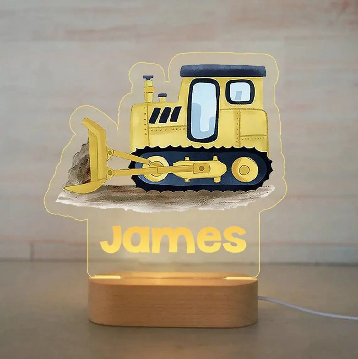 Children Lighting - Personalized Animal Night Light Custom Name Acrylic Lamp for Kids Bedroom SW-36210346 - SWEET-LIGHTS