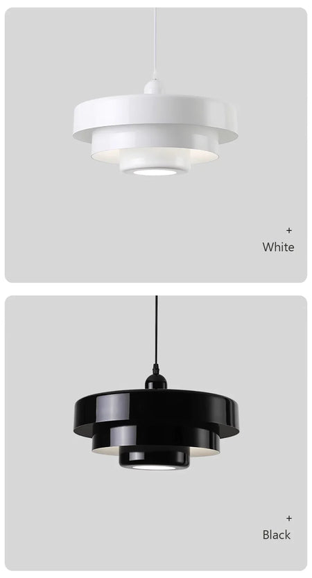 Pendant Light - Nordic LED Macaron Fixture Carbon Steel White Dark Green Orange for Restaurant Living Rooms SW-36210724 - SWEET-LIGHTS
