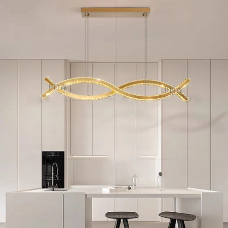Pendant Light - Modern LED Ring Chandelier for Living Room SW-36210789 - SWEET-LIGHTS