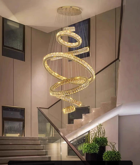 Chandelier - Modern Home Decoration Crystal Chandelier for Living Room and Stair Pendant Lighting SW-36210578 - SWEET-LIGHTS