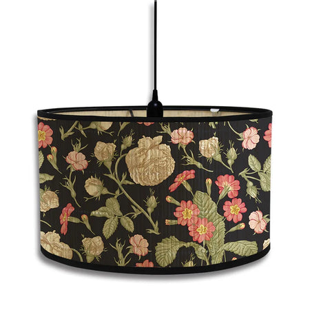 Lampshade - Nordic Style Green Plant Pattern Bamboo Art SW-36210457 - SWEET-LIGHTS