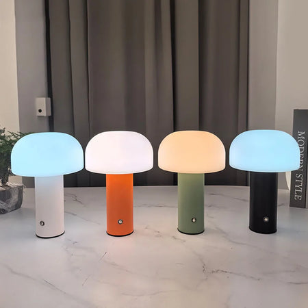 Table Lamp - New Mushroom Lamp LED Charging 3-Colored Dimming SW-36210234 - SWEET-LIGHTS