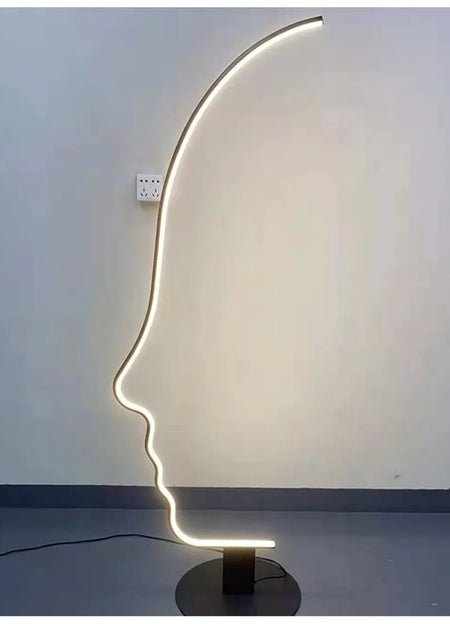 Floor Lamp - New Modern Human Face LED Decor Light SW-36210345 - SWEET-LIGHTS