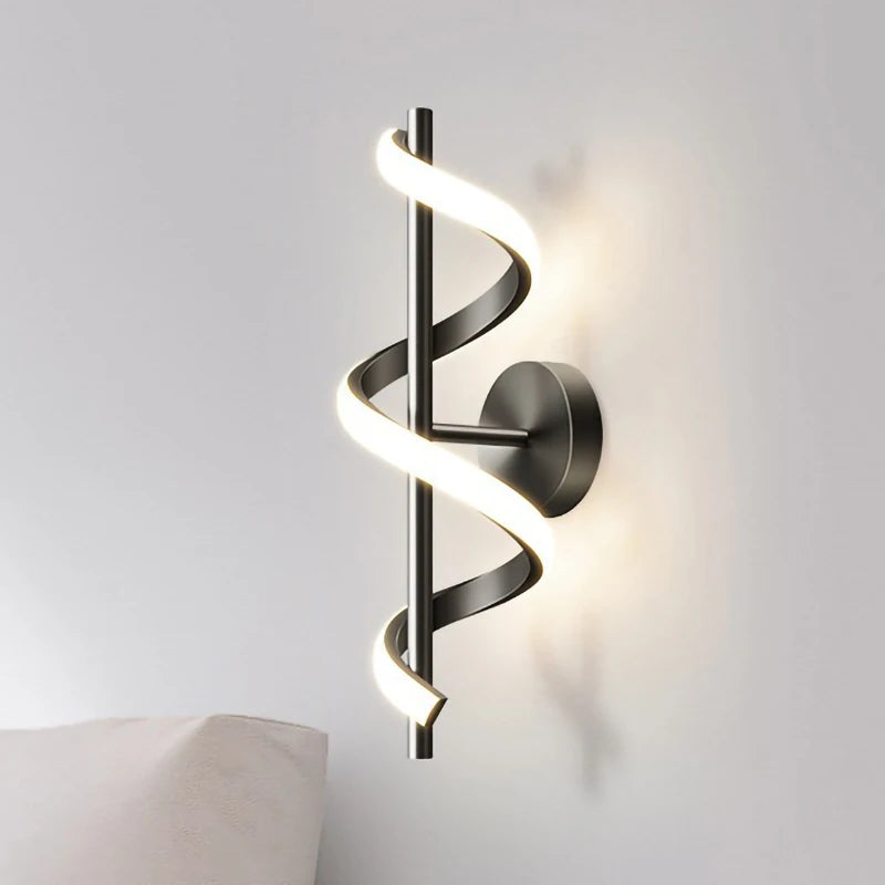 Wall Light - Minimalist LED Wall Lamp Black White Gold SW-36210345 - SWEET-LIGHTS