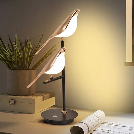 Table Lamp - Modern LED Magpie Bird Model for Indoor Reading SW-36210347 - SWEET-LIGHTS