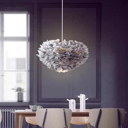 Pendant Light - Feather Nordic LED Chandelier for Living Room and Girl's Room Decor SW-36210578 - SWEET-LIGHTS