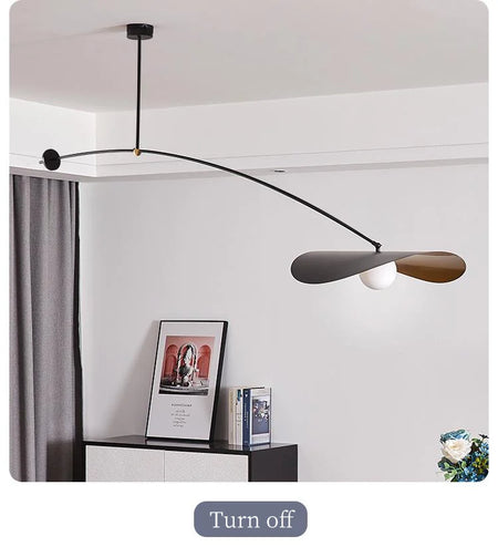 Pendant Light - Myrna Mobile Nordic Long Arm Lamp Black Gold SW-36210457 - SWEET-LIGHTS