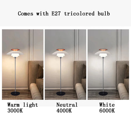 Floor Lamp - Danish PH 80 Replica with E27 LED Bulb 85-265V SW-36210987 - SWEET-LIGHTS