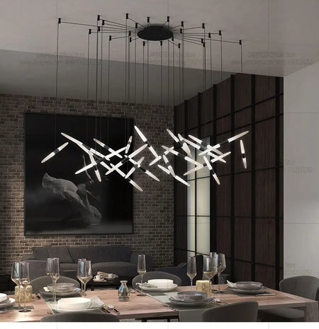 Pendant Light - Designer Pendent Lamp Luxury Modern Chandelier Living Room Loft Villa Home Decor Lighting SW-36210725 - SWEET-LIGHTS