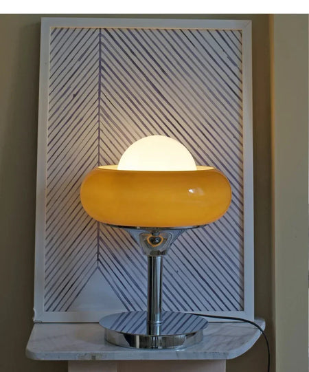 Floor Lamp - Nordic Vintage Guzzini Bauhaus Light Yellow Cream SW-36210345 - SWEET-LIGHTS
