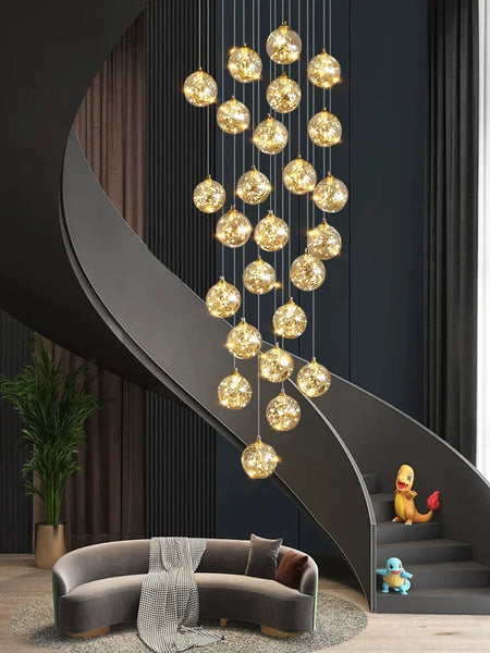 Chandelier - Nordic Home Decoration Stair Chandelier 6-30 Heads SW-36210347 - SWEET-LIGHTS