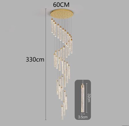 Chandelier - Nordic Home Decoration Stair Chandelier Ceiling Light SW-36210789 - SWEET-LIGHTS