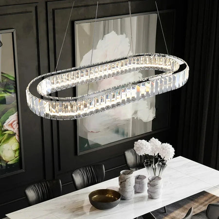 Pendant Light - Led Luxury Crystal Ceiling Pendant Lamp for Living Room and Dining SW-36210347 - SWEET-LIGHTS