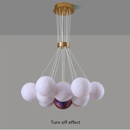 Children Lighting - Creative Moon Ceiling Chandelier Indoor Lamp SW-36210345 - SWEET-LIGHTS