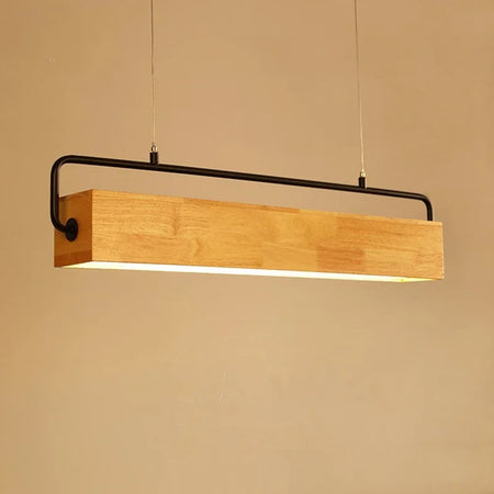 Pendant Light - High-end Simple Nordic Wooden LED with Metal Pole for Restaurants and Cafes Bright SW-36210748 - SWEET-LIGHTS