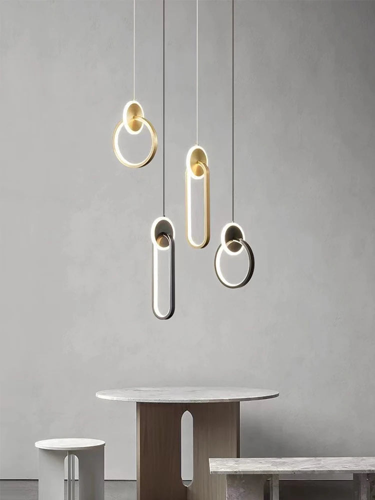 Pendant Light - Modern Room Decor Ring Lustres Luminaria SW-36210478 - SWEET-LIGHTS