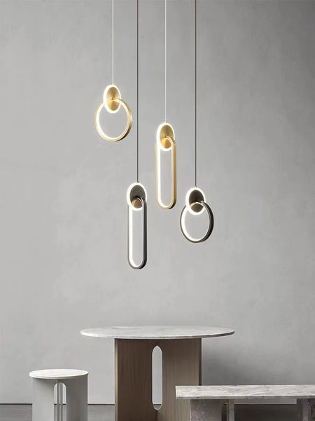 Pendant Light - Modern Room Decor Ring Lustres Luminaria SW-36210478 - SWEET-LIGHTS