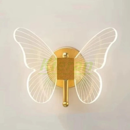 Wall Light - Nordic Modern Simple Butterfly LED Wall Lamps Living Room Study Decoration Square Circle SW-36210578 - SWEET-LIGHTS