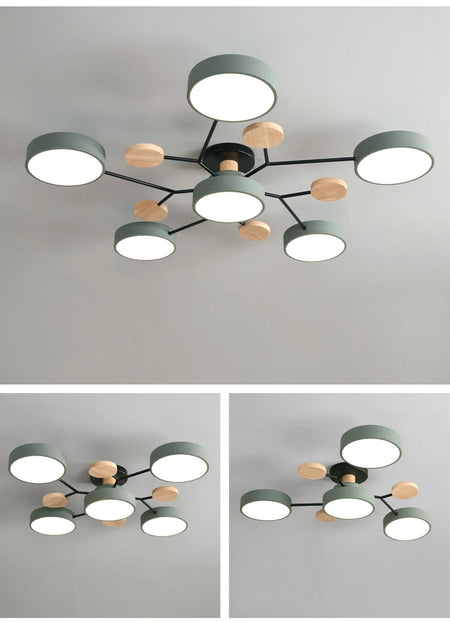 Ceiling Light - Nordic Style LED Chandelier for Living Room Kitchen SW-36210478 - SWEET-LIGHTS
