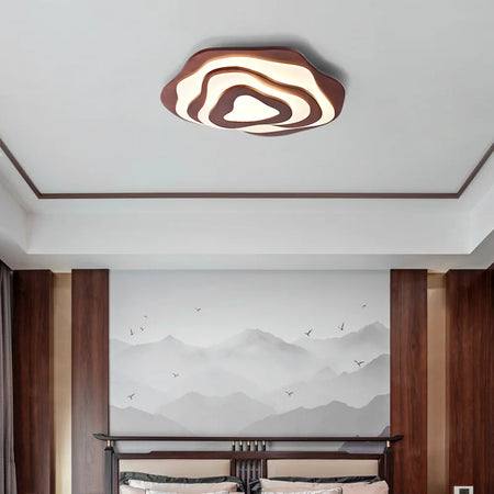 Ceiling Light - Modern Wood Led Ceiling Lamp for Living Room Bedroom Kitchen SW-36210567 - SWEET-LIGHTS